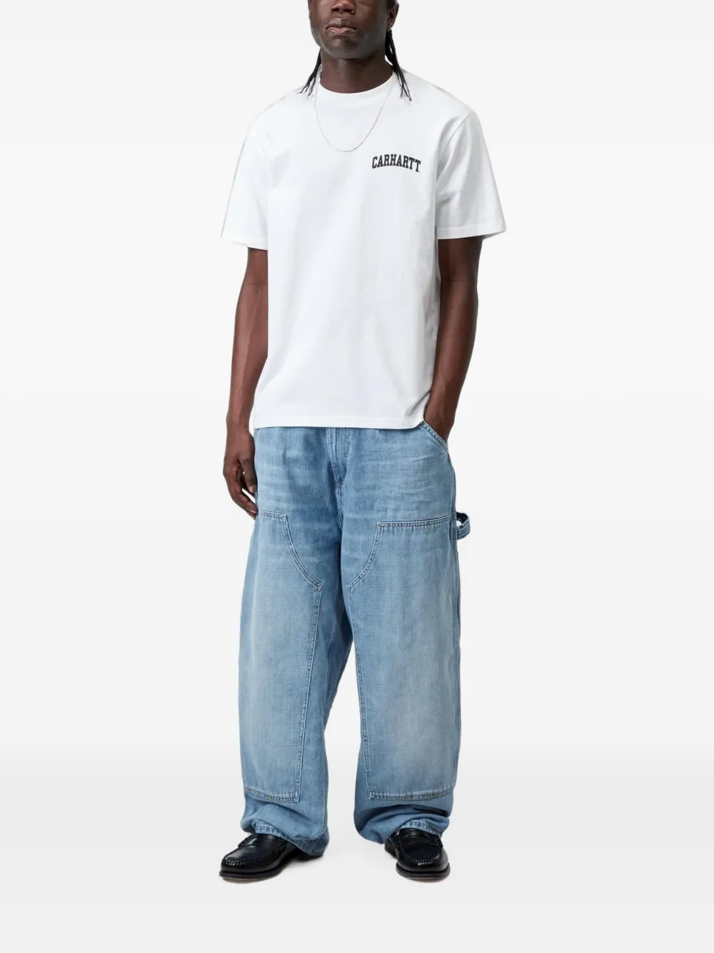 Carhartt WIP OG Double Knee denim broek Blauw