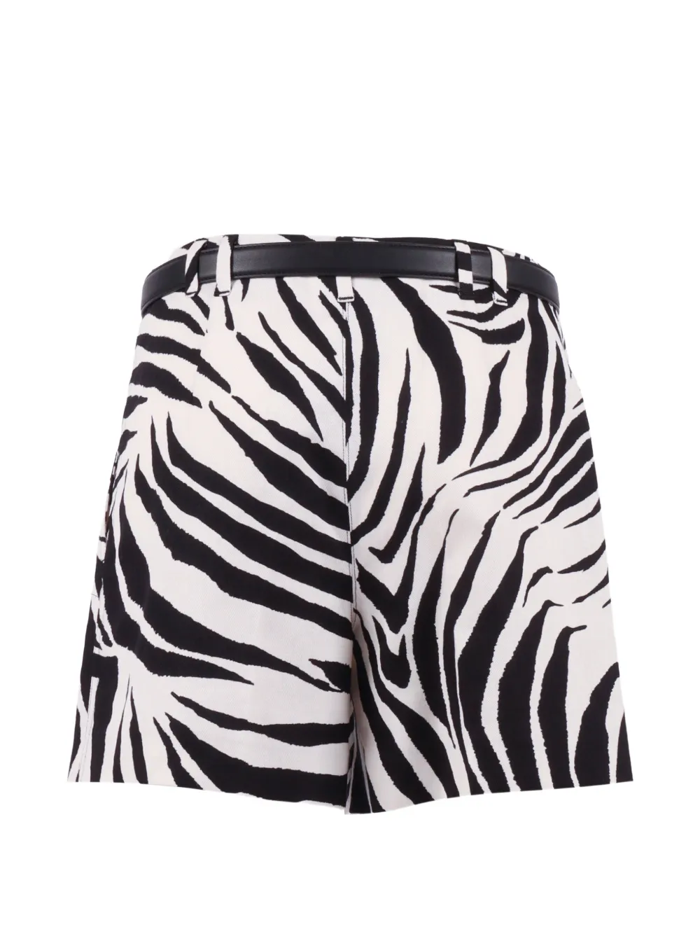 Max Mara Novella shorts met zebraprint Wit