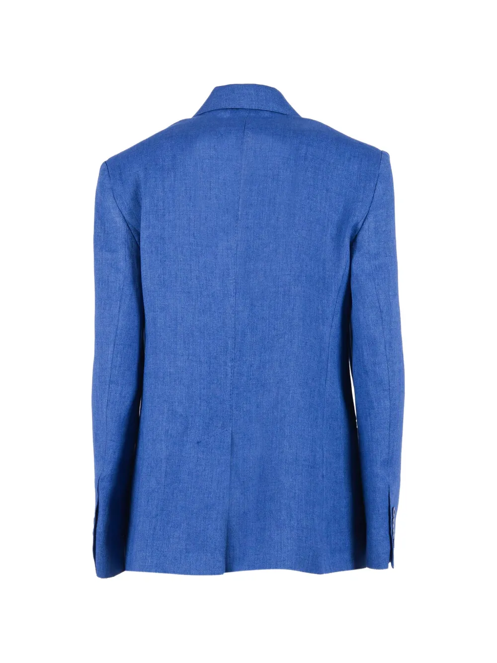 Max Mara Bello blazer met enkele rij knopen Blauw