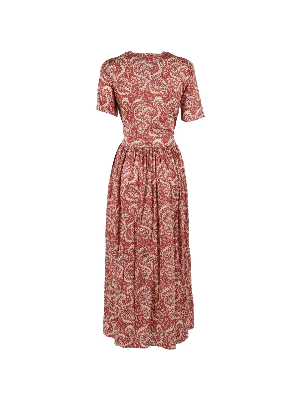  Weekend Max Mara Floral-print Maxi Dress - Red 