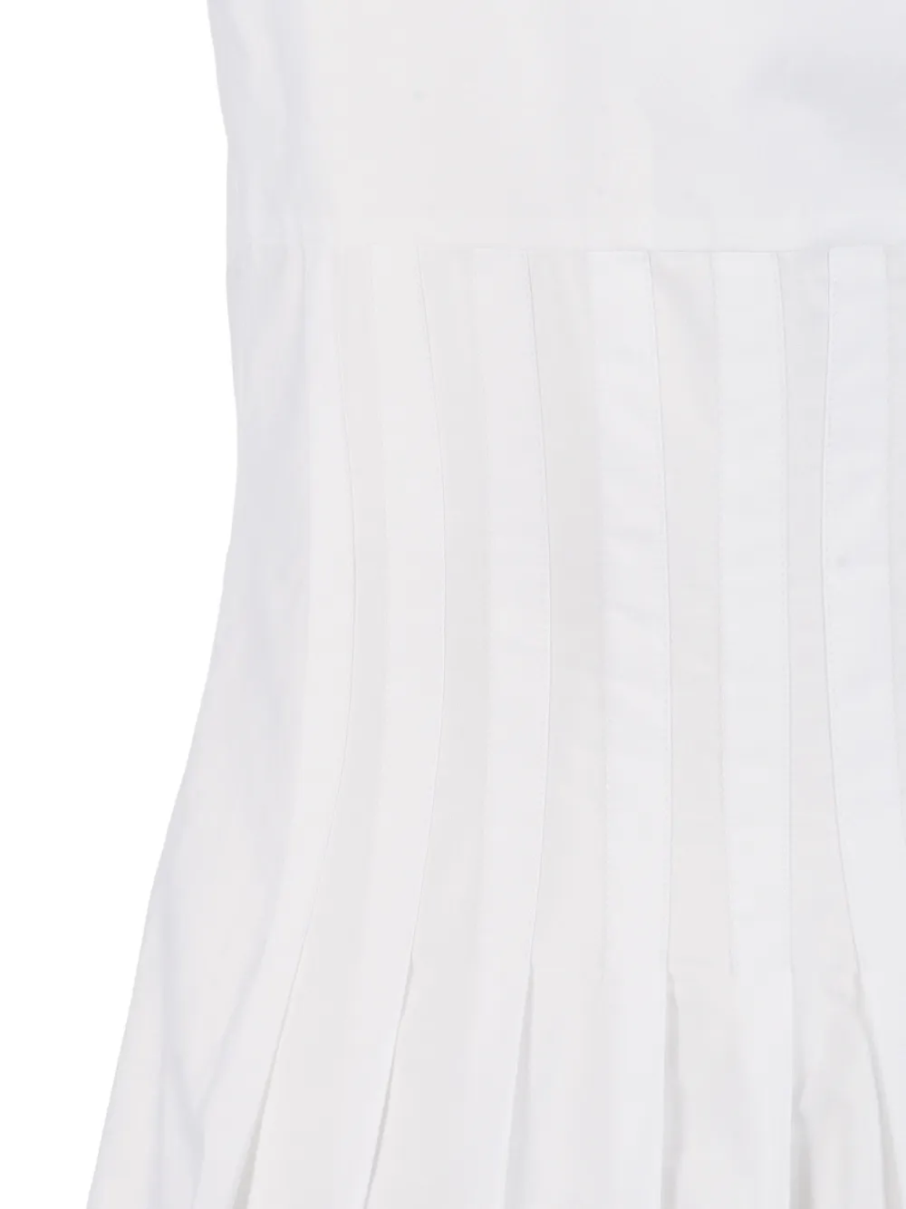Max Mara Feltre midi-jurk Wit