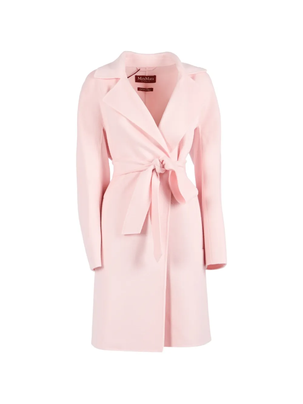Max Mara belted coat - Pink