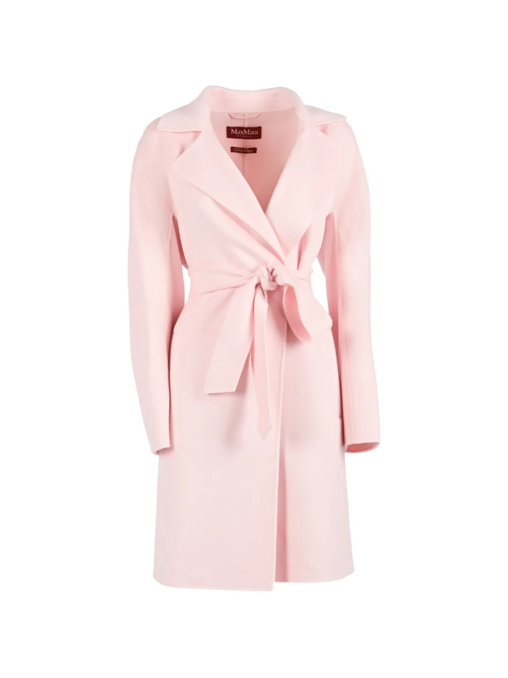 Max Mara belted coat - Pink