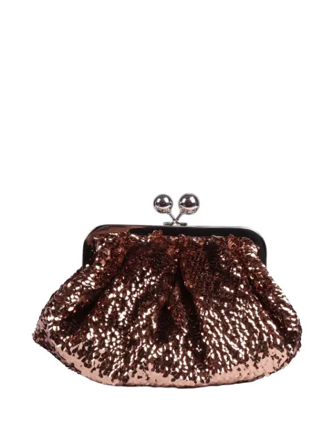 Weekend Max Mara bolsa de hombro Targa bordada con lentejuelas