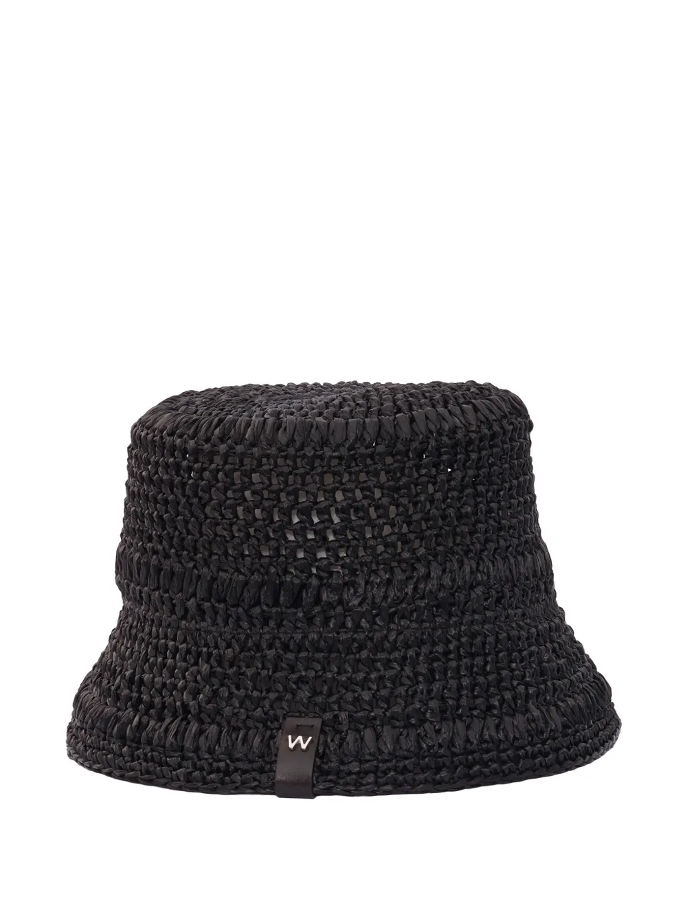 Weekend Max Mara woven sun hat - Nero