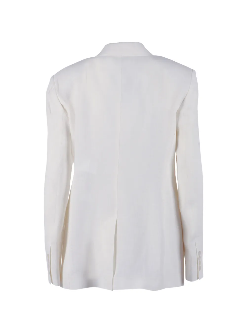 Max Mara Bello blazer met enkele rij knopen Wit