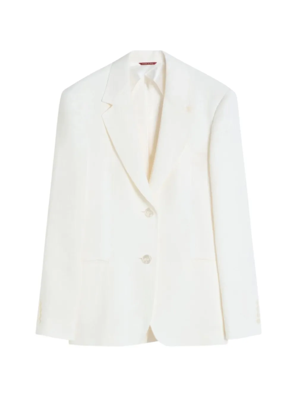Max Mara Bello single-breasted blazer - Bianco