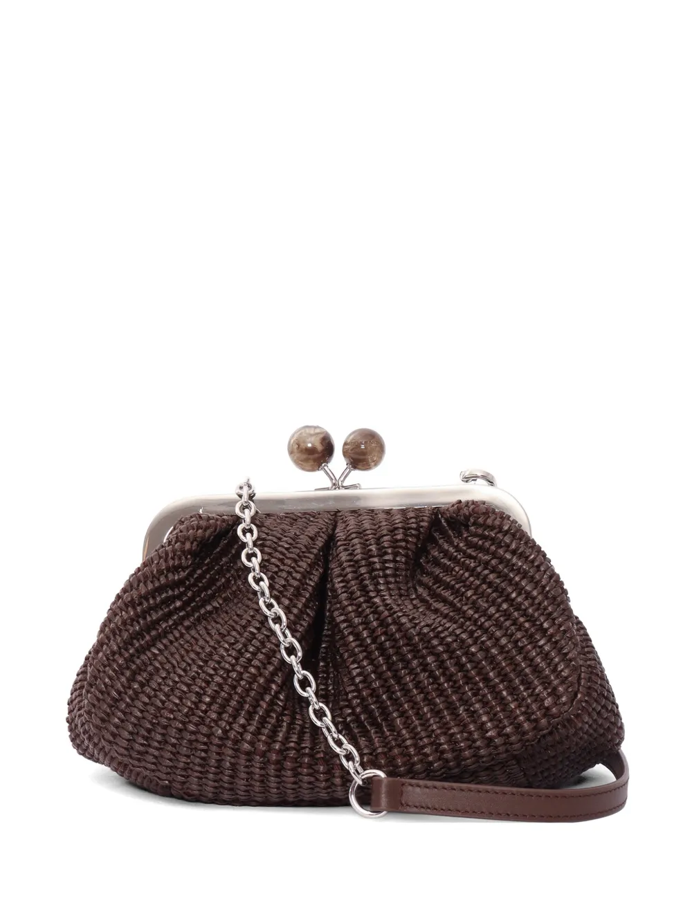 Weekend Max Mara chain palmas shoulder bag - Marrone