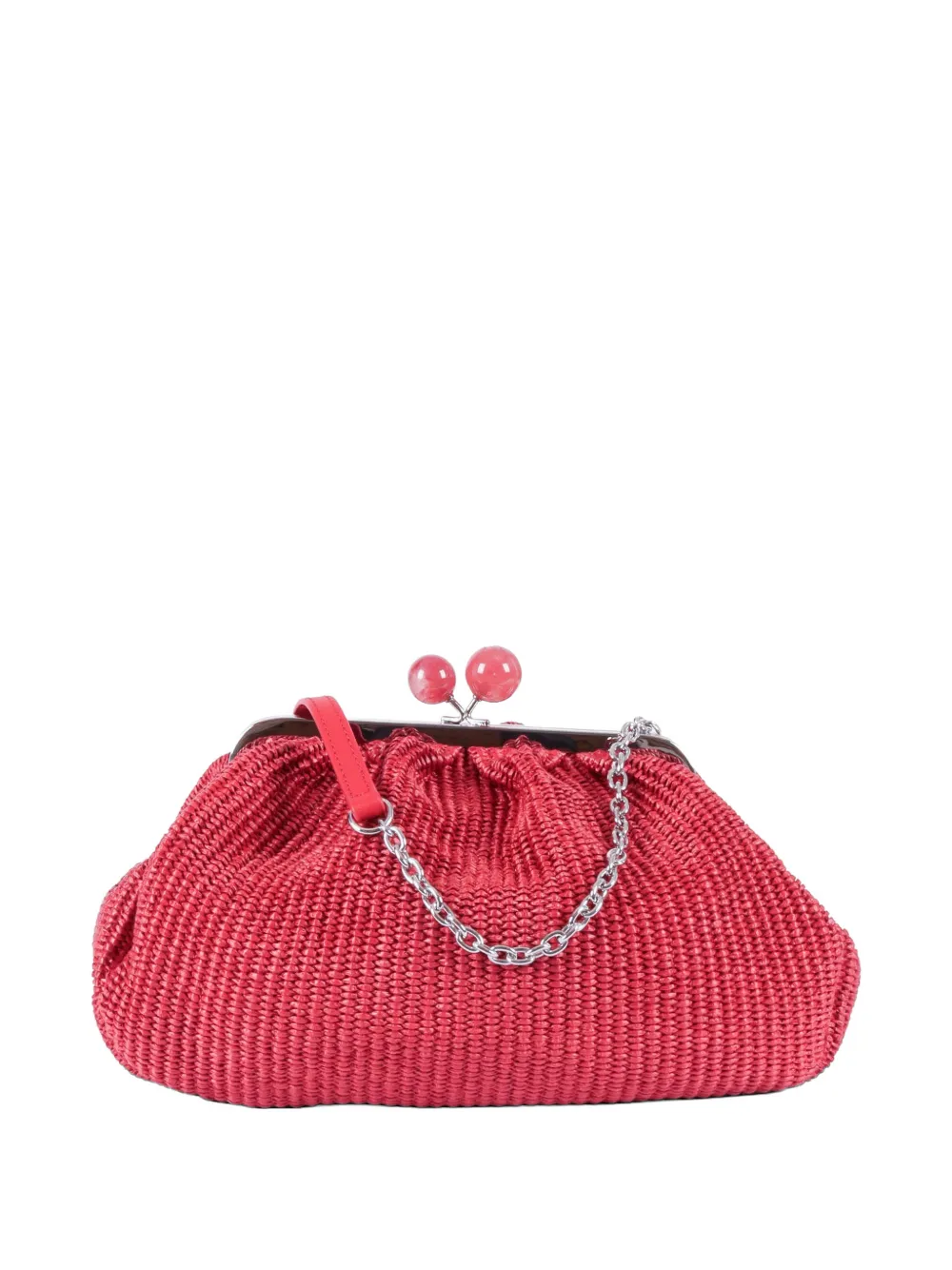 Weekend Max Mara Fortuna clutch bag - Rosso