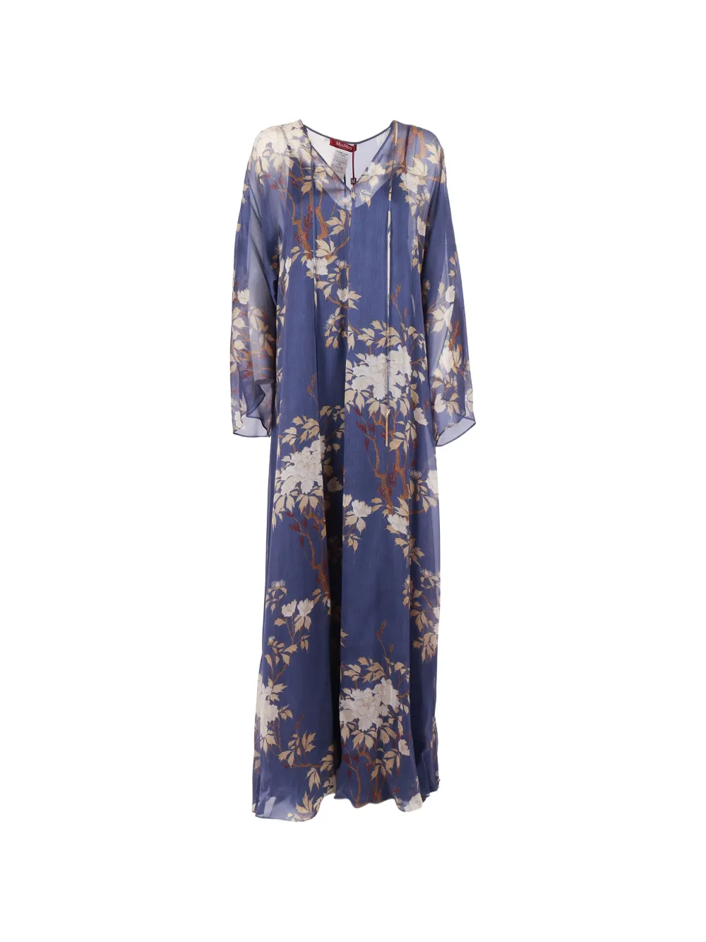 Max Mara floral print dress - Blu