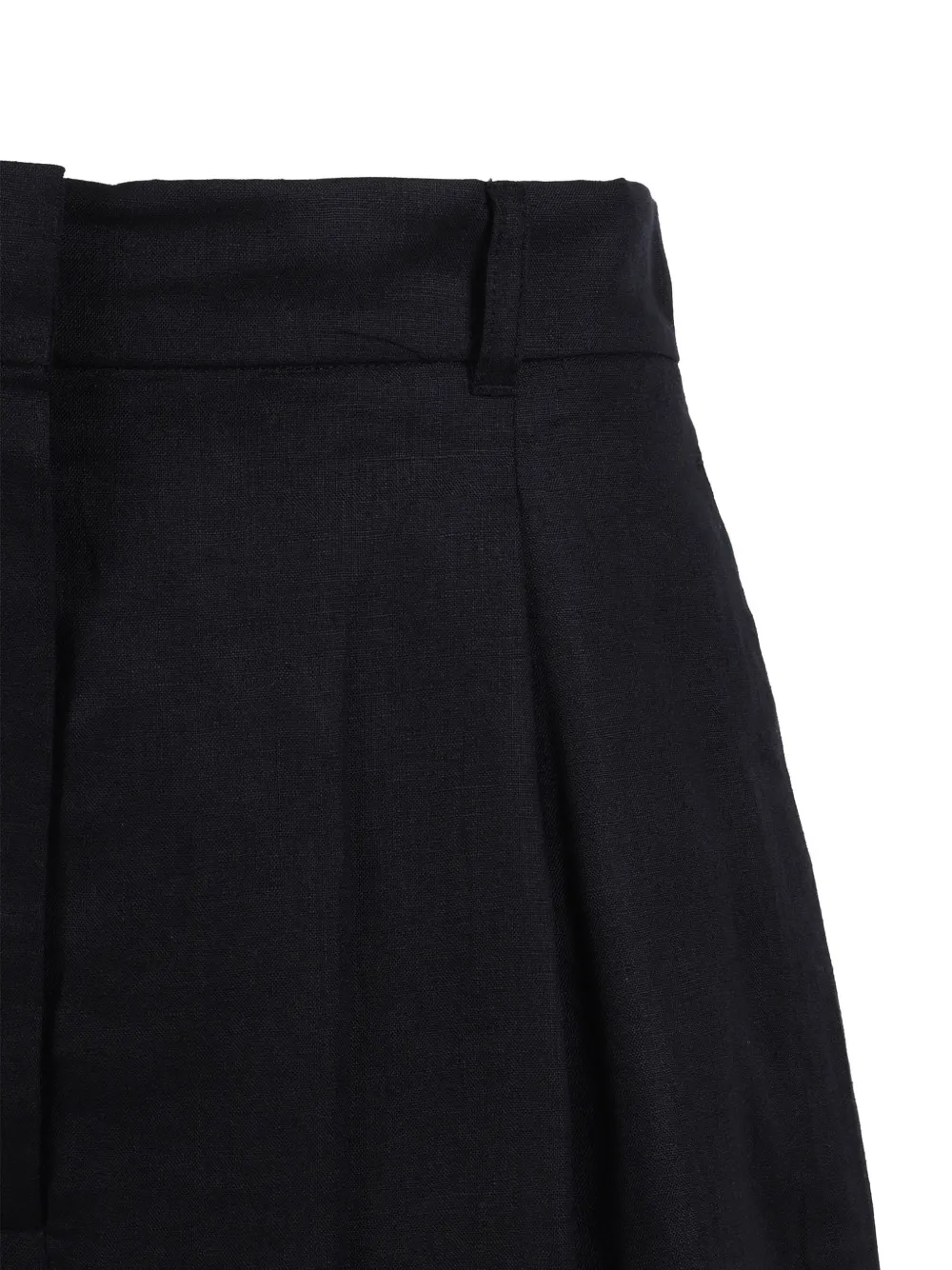  Max Mara Pleated Caravan Shorts - Black 