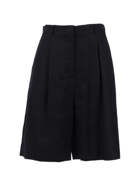 Max Mara linen bermuda shorts