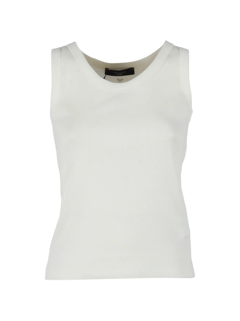 Weekend Max Mara ribbed top - Bianco