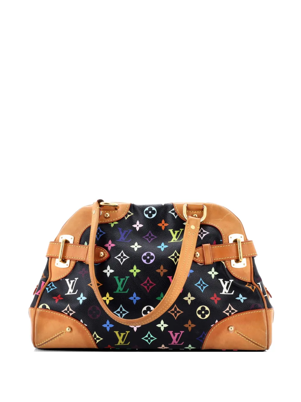 Louis Vuitton Pre-Owned Claudia Handbag Monogram Multicolor satchel - Nero