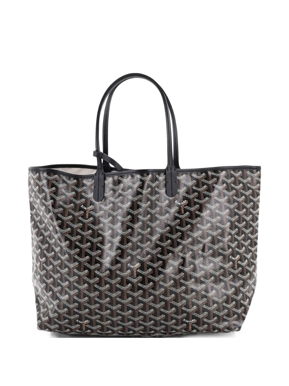 Goyard Pre-Owned Borsa tote Saint Louis PM in tela cerata - Nero