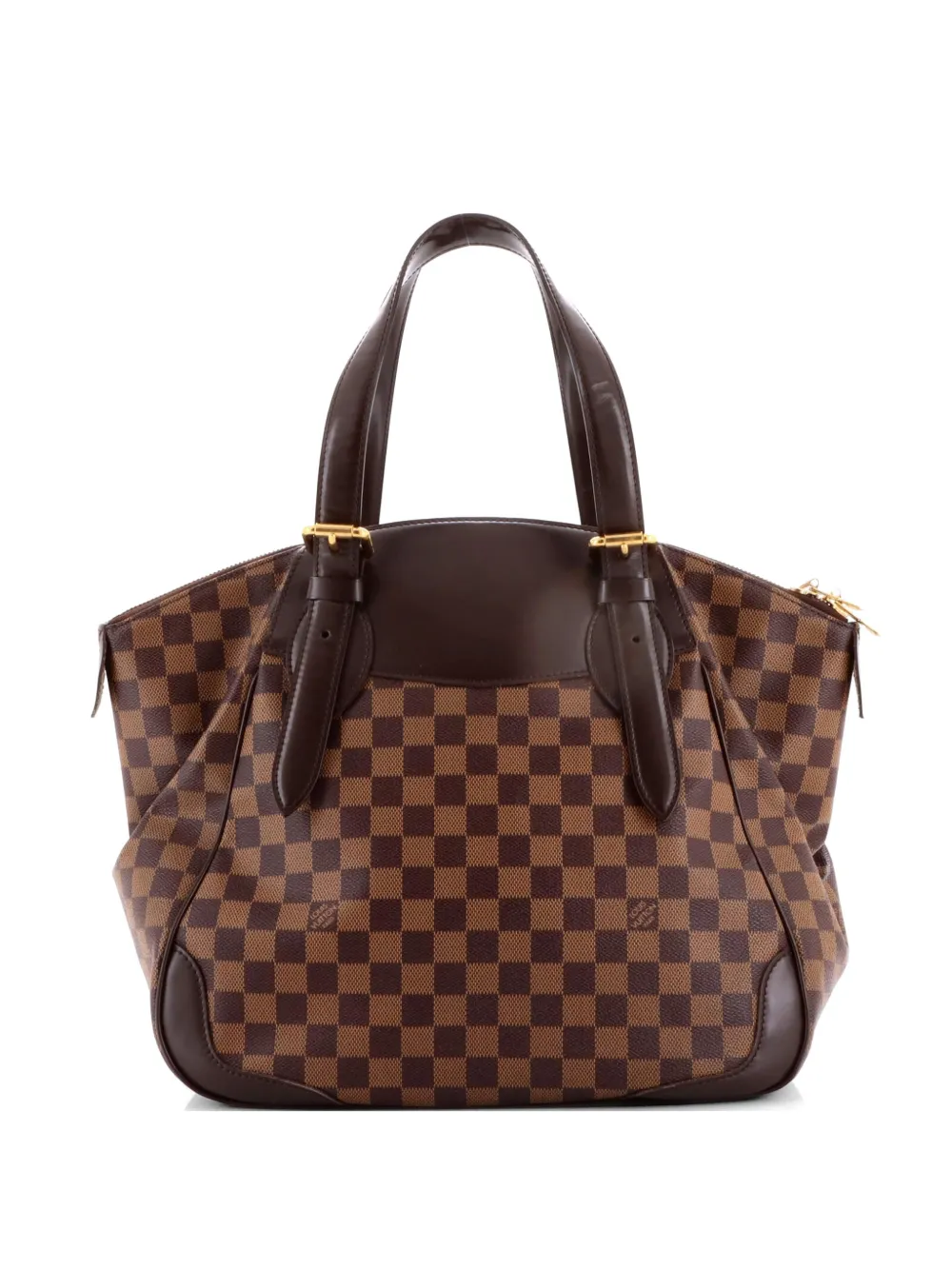 Louis Vuitton Pre-Owned Borsa a spalla Verona Damier MM - Marrone