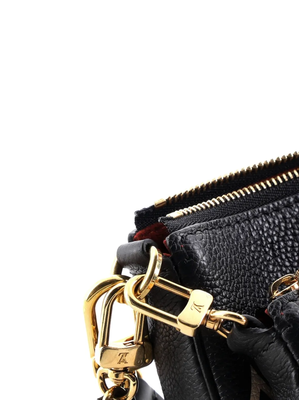 Multi Pochette Accessoires Bicolor Monogram Empreinte Giant Crossbody Bag