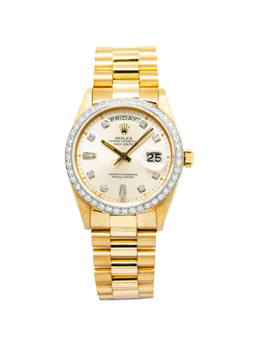 Rolex Diamond Day-Date Armbanduhr 36mm - Nude