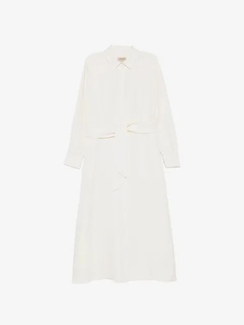 Woolrich vestido con moño en la cintura