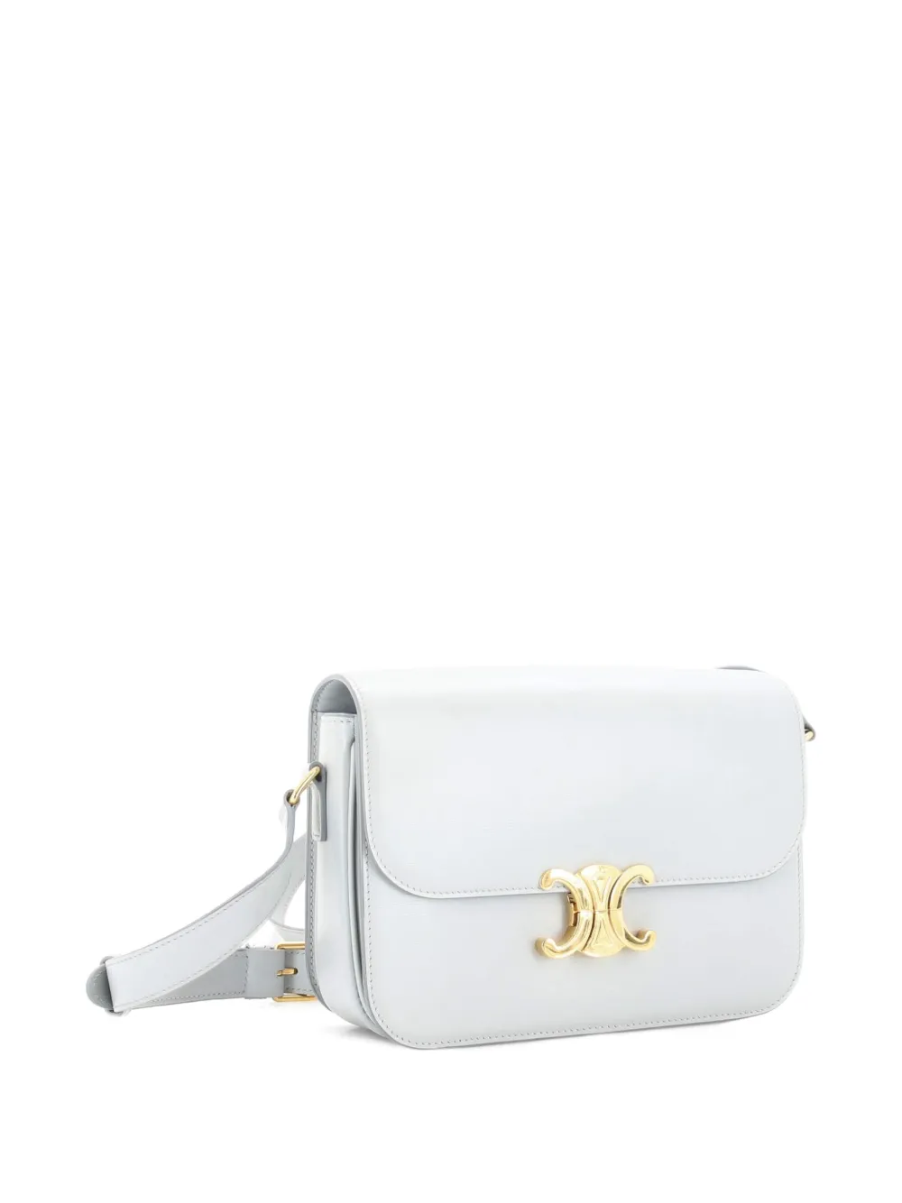 Triomphe Shoulder Bag Smooth Calfskin Medium Crossbody Bag