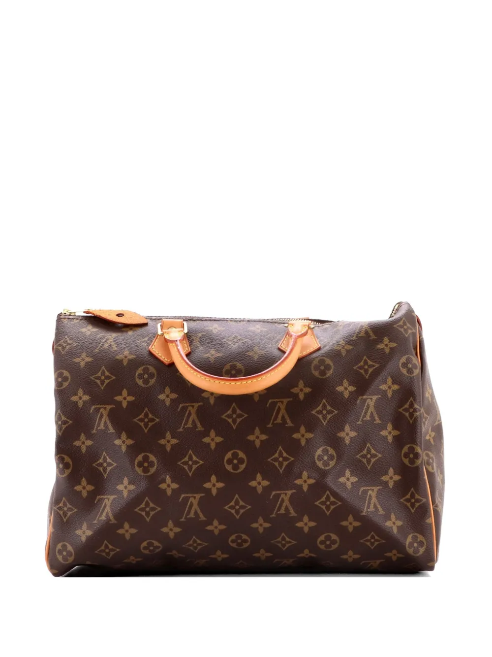 Louis Vuitton Pre-Owned Speedy Handbag Monogram Canvas 35 satchel - Marrone