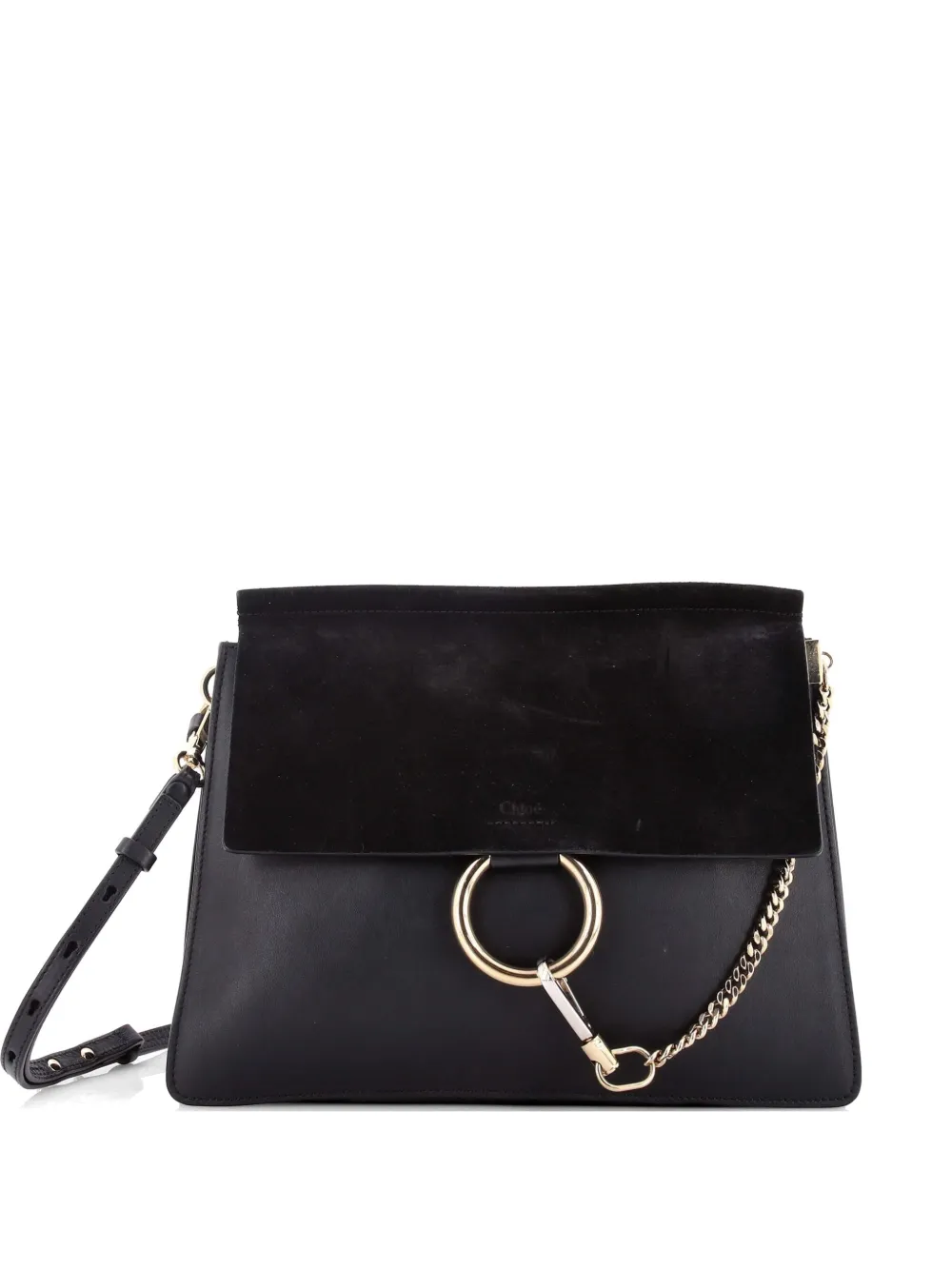 Chloé Pre-Owned Borsa a spalla Faye - Nero