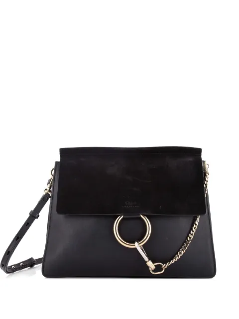 Chloé Pre-Owned Faye Leather Medium shoulder bag