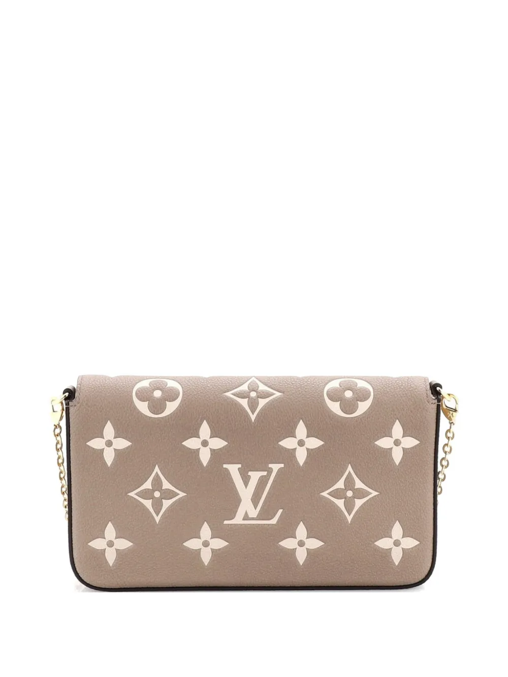 Felicie Pochette Bicolor Monogram Empreinte Giant Crossbody Bag