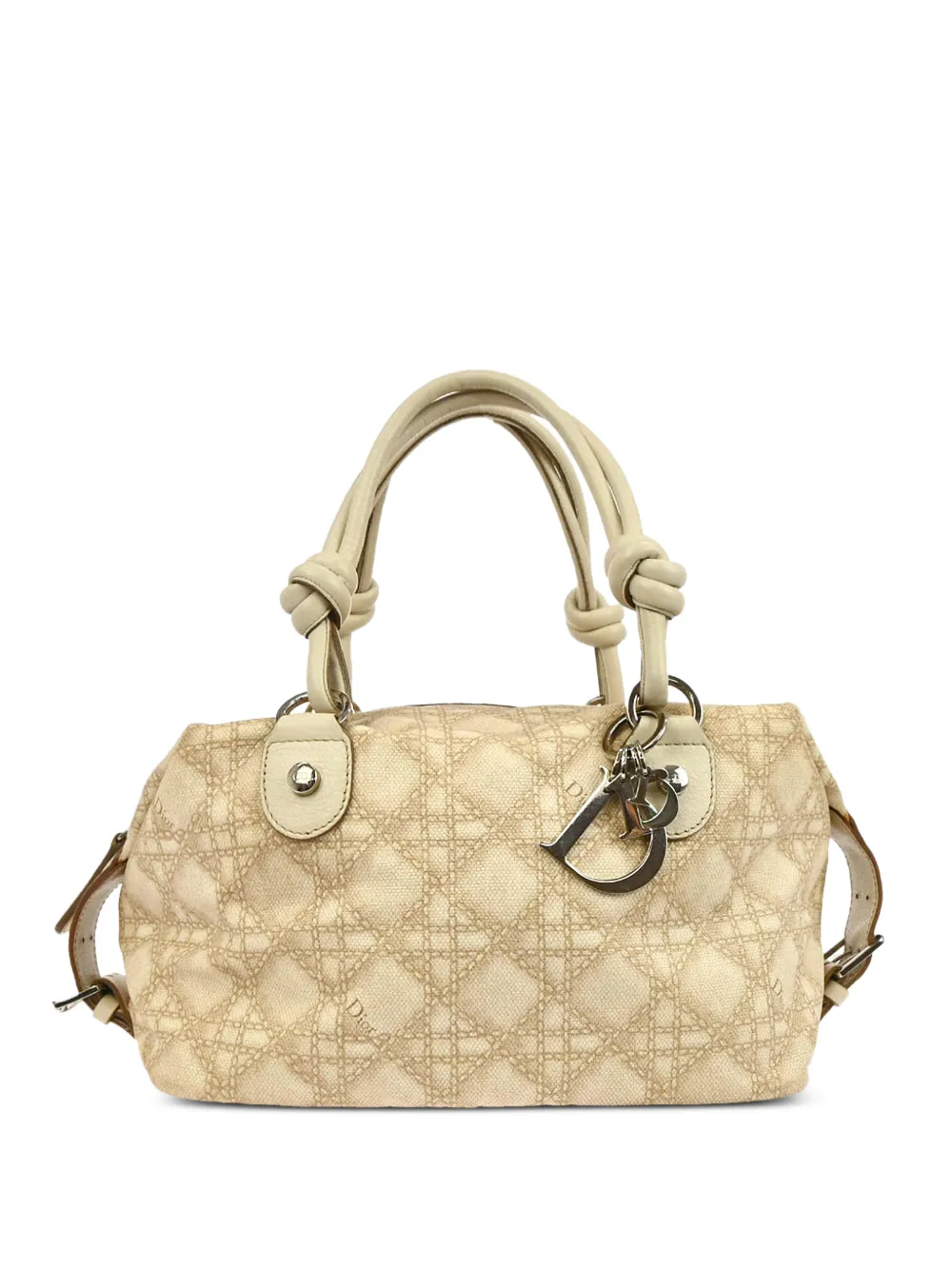 Christian Dior Pre-Owned 2008 cannage tote bag - Neutrals