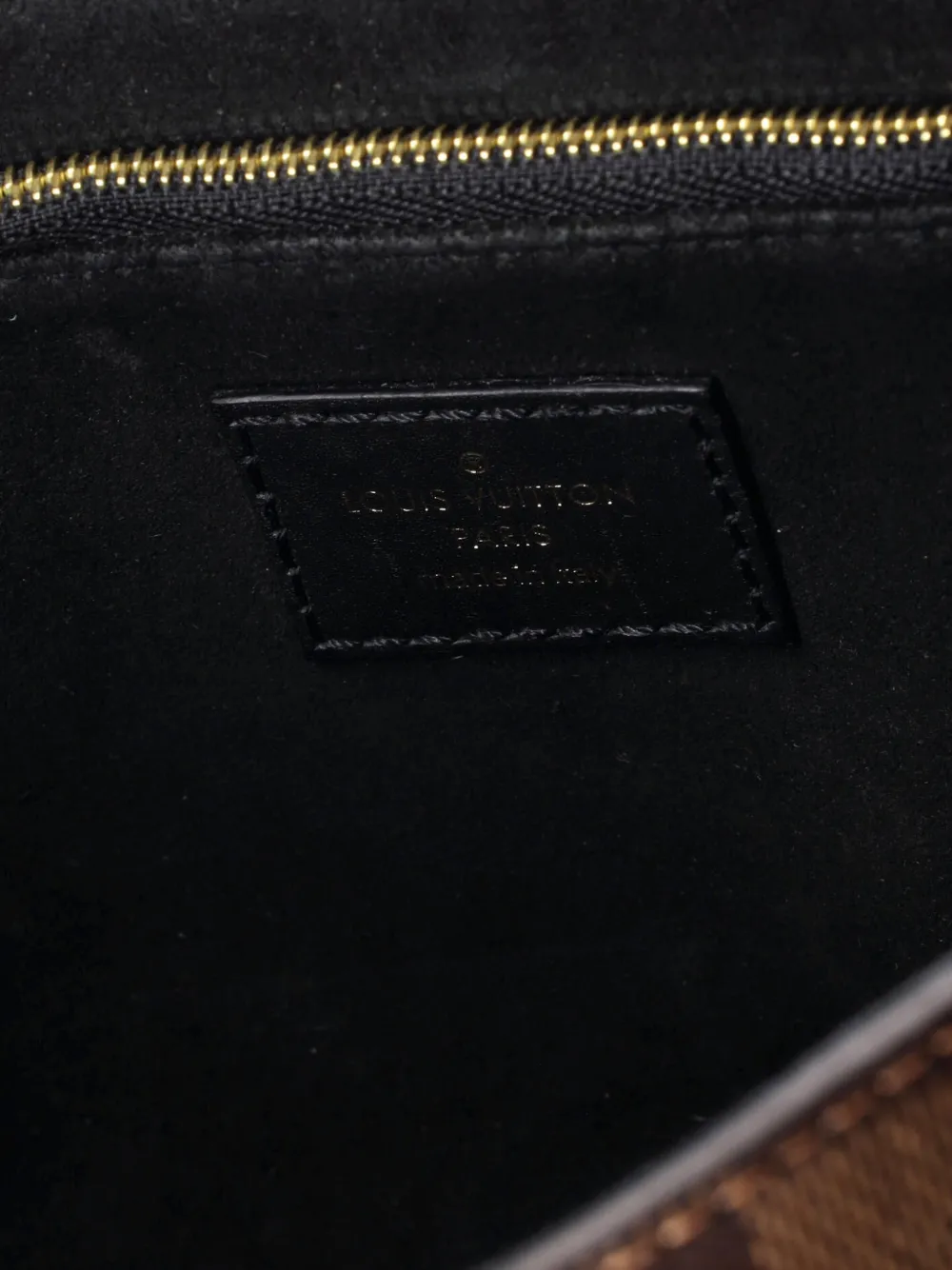 Vavin Handbag Damier With Leather Pm Crossbody Bag