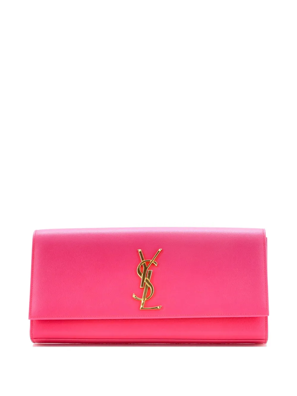 Saint Laurent Pre-Owned Classic Monogram Leather Long clutch bag - Nero