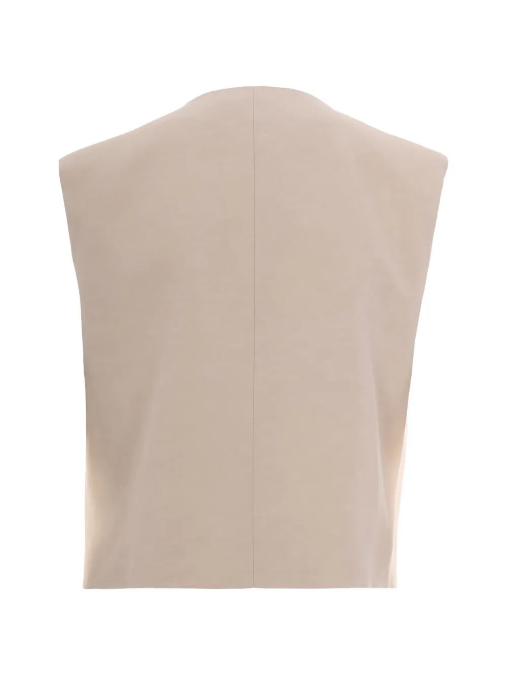  P.a.r.o.s.h. Buttoned Pocket Waistcoat - Neutrals 