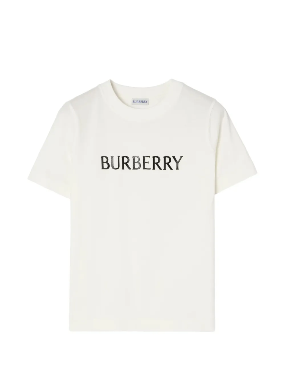 Burberry logo cotton T-shirt - Toni neutri