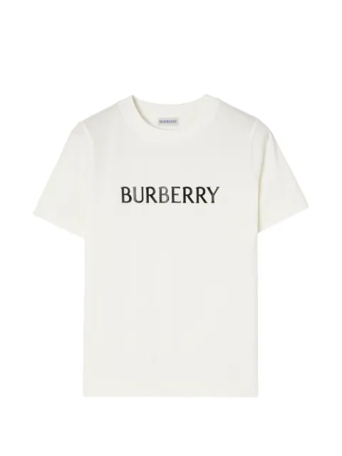 Burberry logo cotton T-shirt