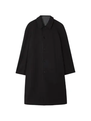 Balenciaga Belted Maxi Trench Coat | Black | FARFETCH