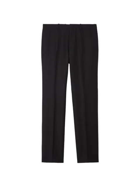 Burberry striped wool mohair tailored trousers