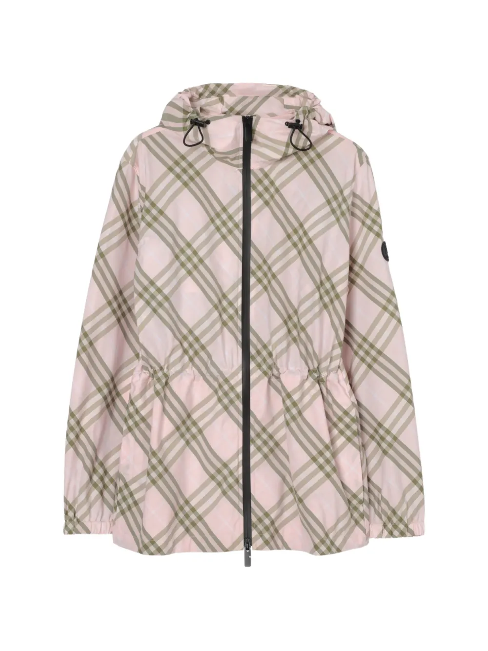 Burberry Check Whitstable hooded jacket - Rosa