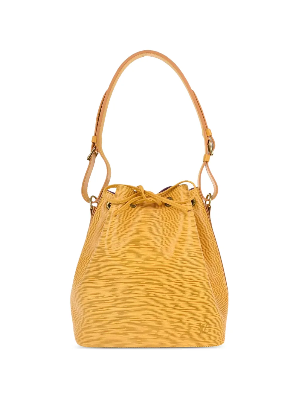 Louis Vuitton Pre-Owned Borsa a secchiello Petit Noe in pelle Epi 1998 - Giallo