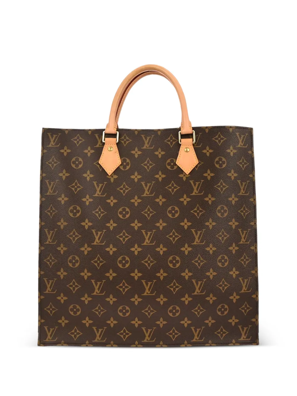 Louis Vuitton Pre-Owned Borsa tote Sac Plat NM Monogram 2015 - Marrone
