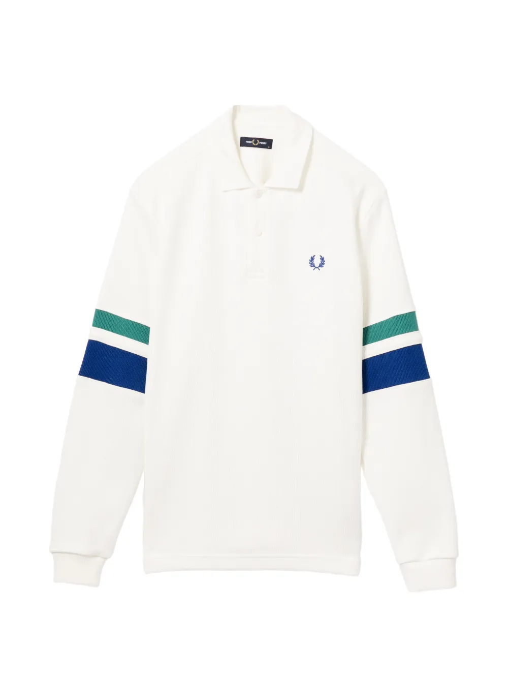 Fred Perry Polo a maniche lunghe con logo - Toni neutri