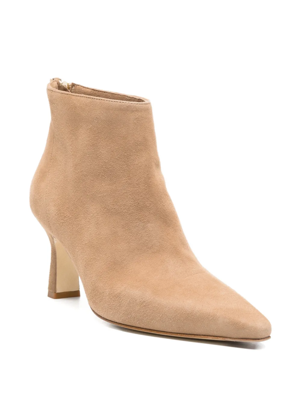 The Seller zip ankle boots Beige