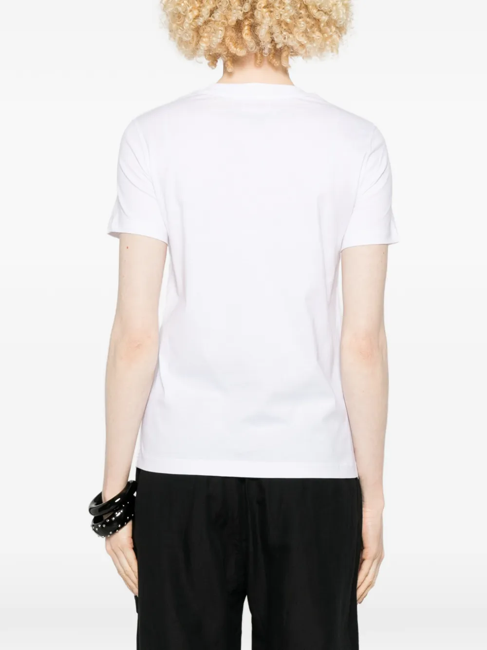 Diesel T-shirt met korte mouwen en logo Wit