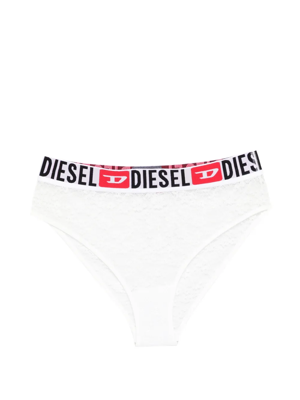 Diesel lace briefs - Bianco