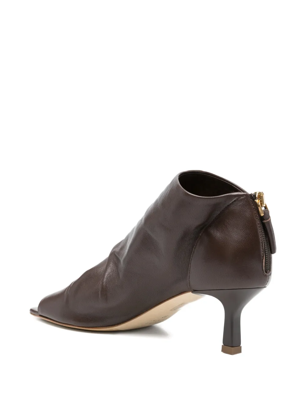 The Seller square open-toe boots Bruin