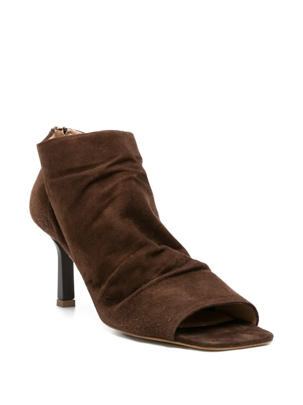 The Seller square open-toe boots Bruin