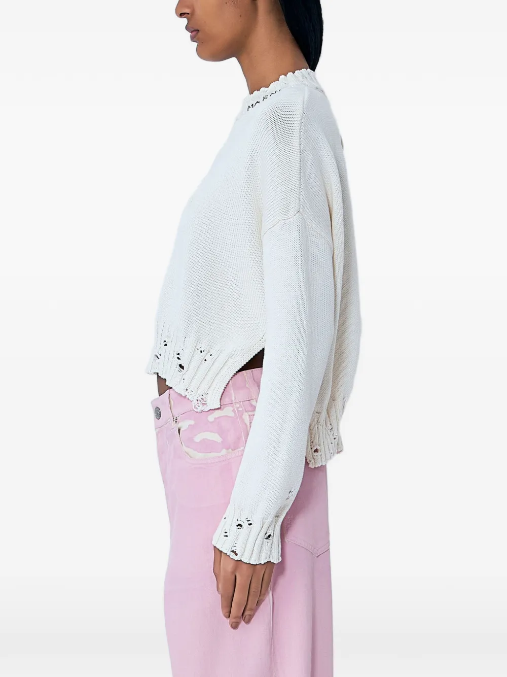  Marni Jersey De Canalé - Neutro 