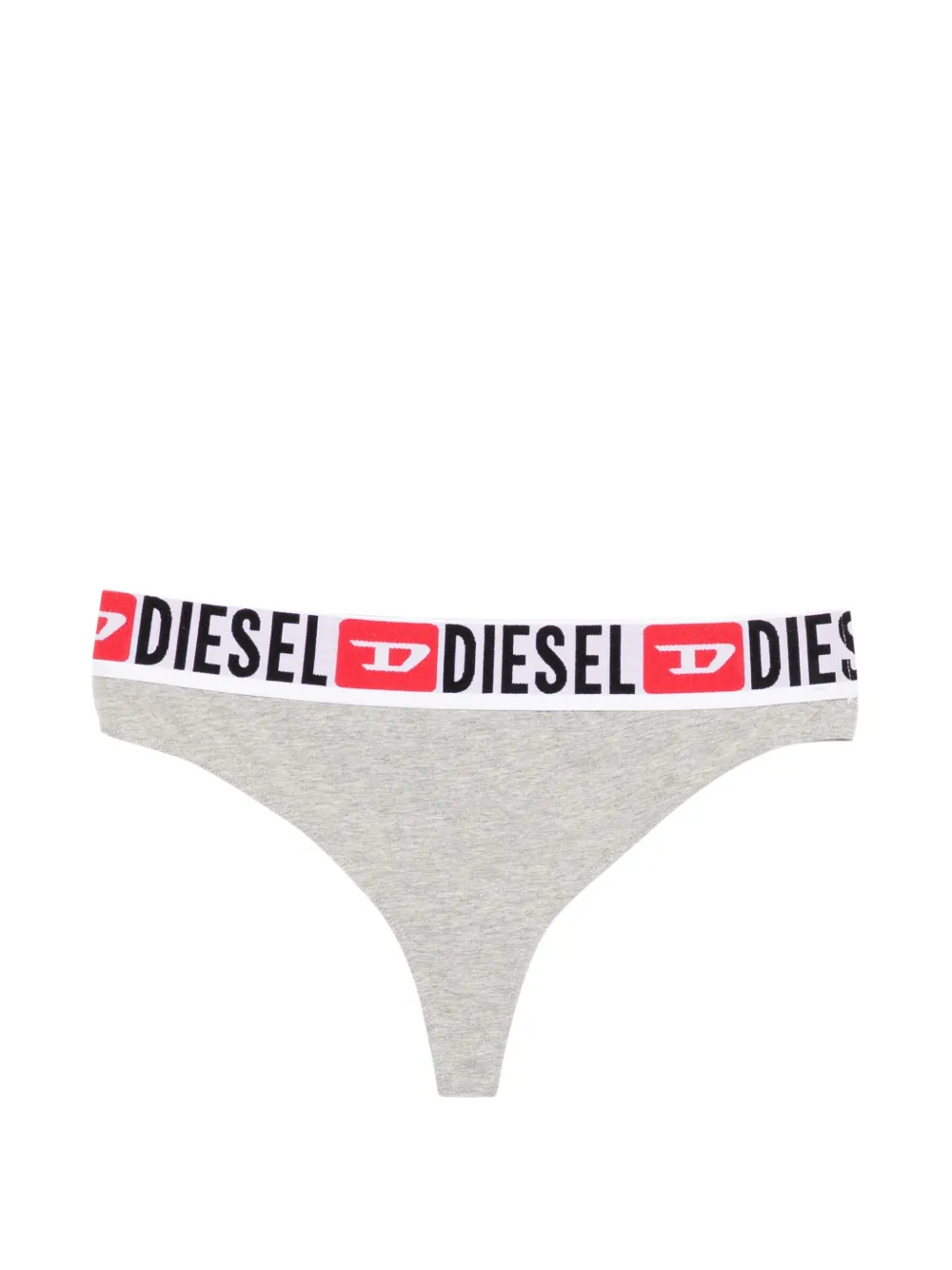 Diesel Drie Ufst-Stars slips met logoband Grijs