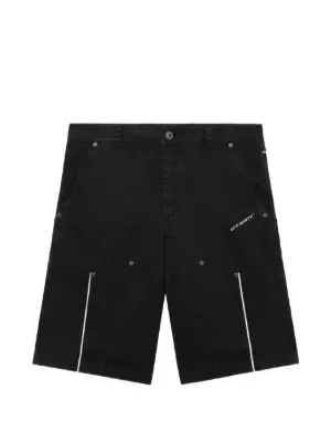 Off-White ロゴ ショートパンツ | グレー | FARFETCH JP