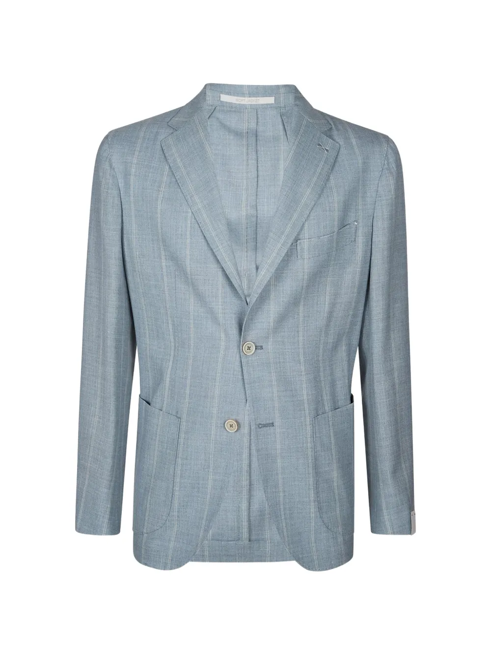 Eleventy single-breasted pinstripe blazer - Blau