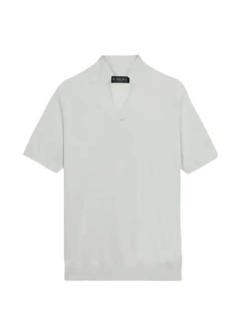 Brooks Brothers open-collar T-shirt